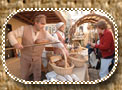 Brot und Brötchen aus Holzbackofen